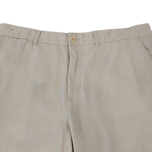 Polo by Ralph Lauren Men’s Khaki Preston Fit Shorts - Picture 4 of 12